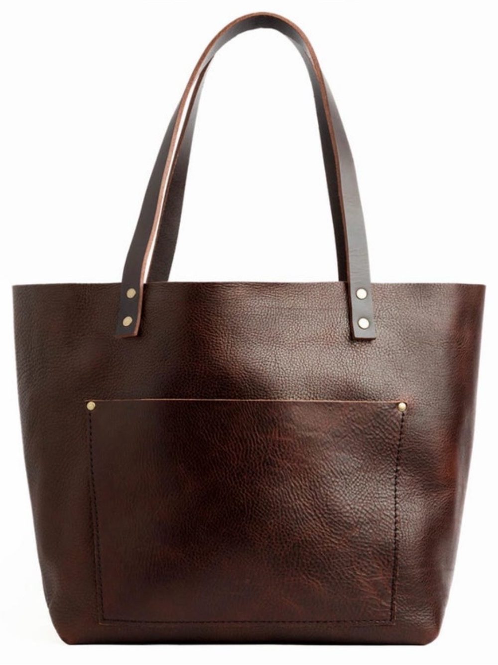 Portland Leather Large Tote Bag EUC